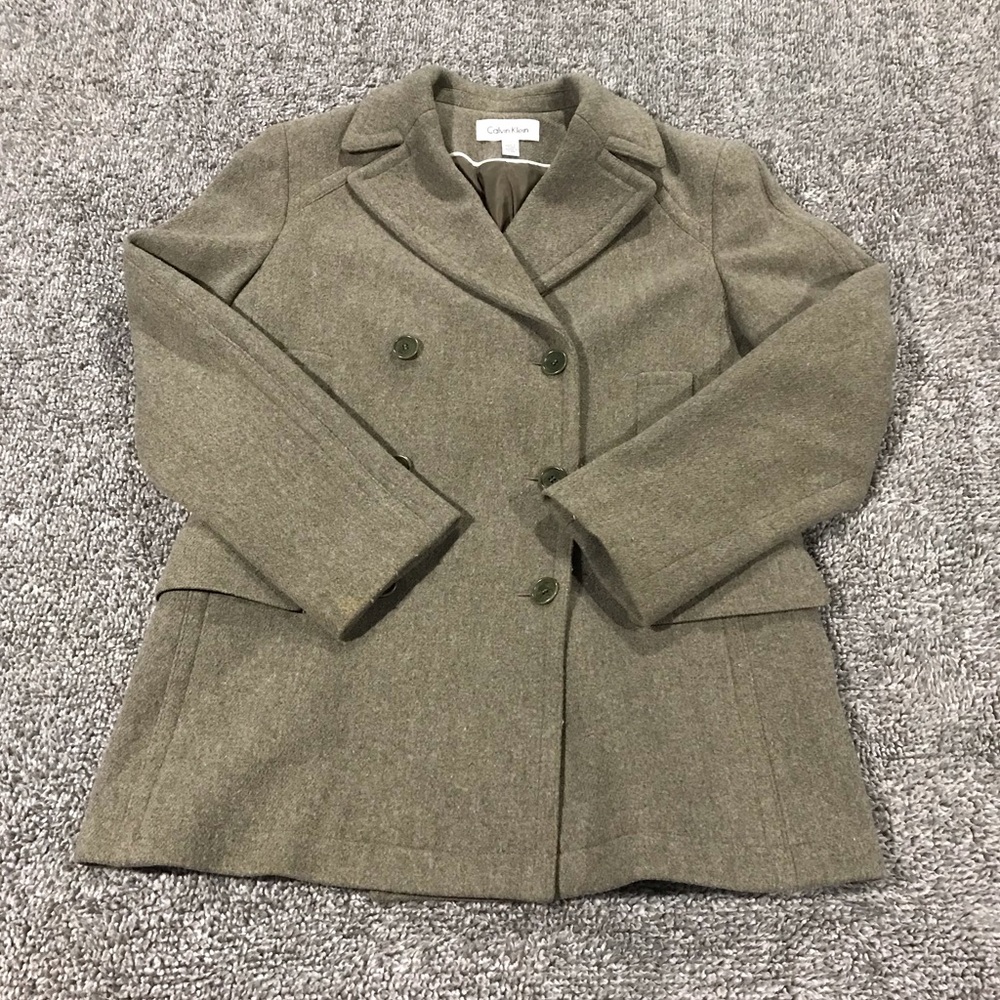 Calvin Klein Wool Coat. Women’s Size L
